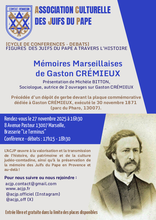 Hommage à Gaston Crémieux