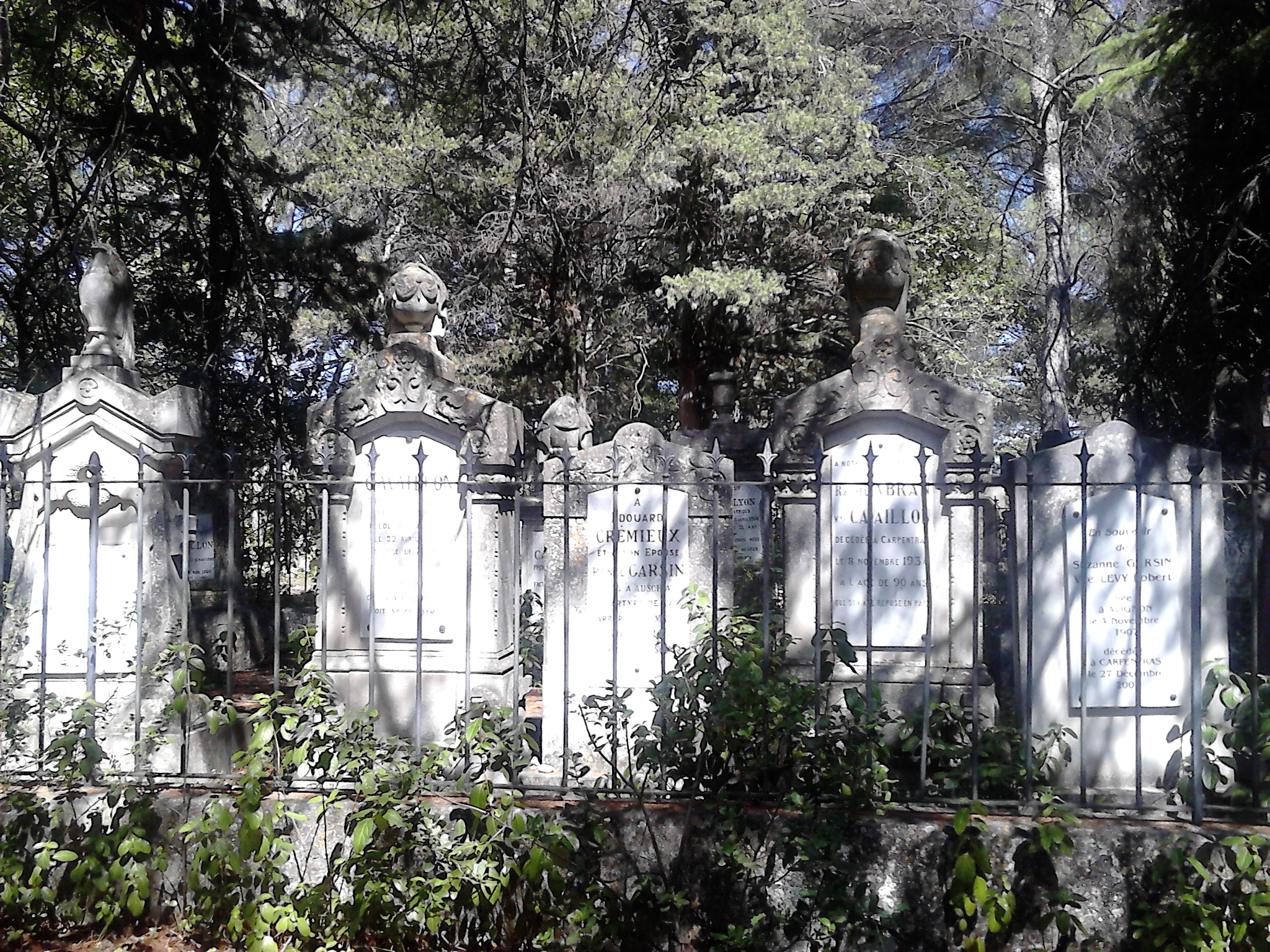 Le cimetière Israélite de Carpentras